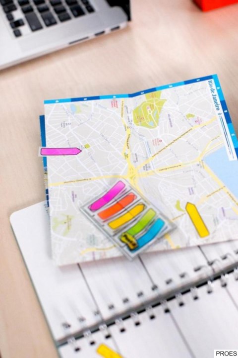 Zakładki indeksujące POST-IT_ (684-ARR1), PP, 12x43mm, strzałka, 5x20 kart., mix kolorów Zakładki indeksujące POST-IT_ (684-ARR1), PP, 12x43mm, strzałka, 5x20 kart., mix kolorów