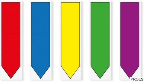Zakładki indeksujące POST-IT_ (684-ARR1), PP, 12x43mm, strzałka, 5x20 kart., mix kolorów Zakładki indeksujące POST-IT_ (684-ARR1), PP, 12x43mm, strzałka, 5x20 kart., mix kolorów