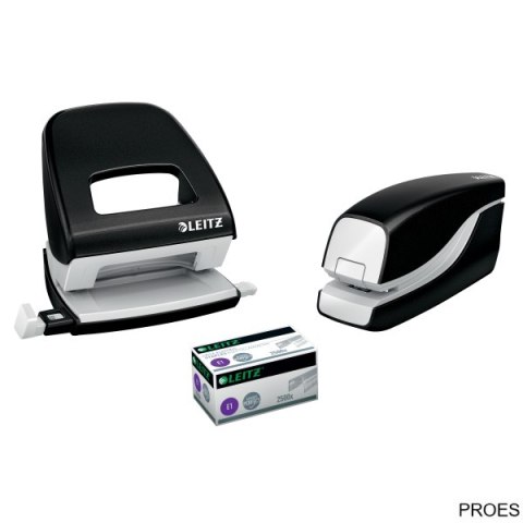 Zszywacz elektryczny na baterie WOW, czarny, 3 lata gwarancji, 10 kartek 55661095 (X)