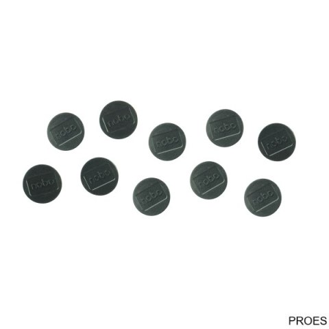 Magnesy do tablic 38 mm (2,5 kg), czarne, , 10 szt. Nobo 1915312