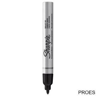 Marker permanentny Sharpie Metal small okrągły czarny S0945720