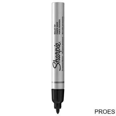 Marker permanentny Sharpie Metal small okrągły czarny S0945720 Marker permanentny Sharpie Metal small okrągły czarny S0945720