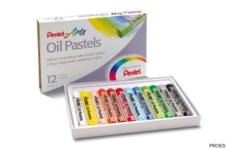 Pastele olejne 12 kolorów PHN-12 PENTEL