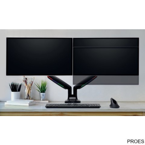 Podwójne ramię do monitora One Touch Kensington K59601WW