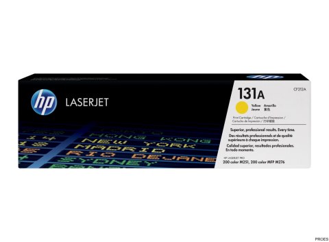 Toner HP 131A (CF212A) żółty 1800str PRO 200 COLOR M251/MFP 276