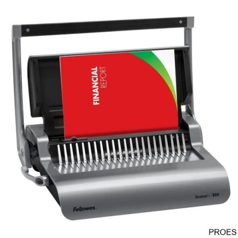 Bindownica grzbietowa FELLOWES Quasar 500 A4 20k 5627701 Bindownica grzbietowa FELLOWES Quasar 500 A4 20k 5627701