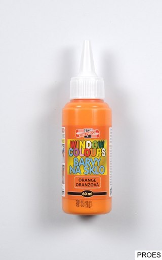 Farba witrażowa 60ml pomarańczowa 9742002