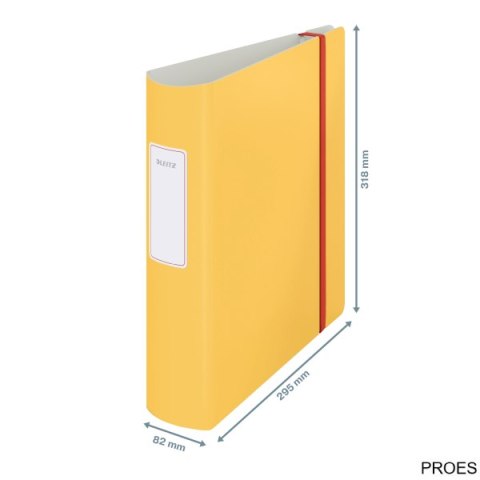 Segregator 180 Active Leitz Cosy, szer. 80 mm, żółty 10380019 Segregator 180 Active Leitz Cosy, szer. 80 mm, żółty 10380019
