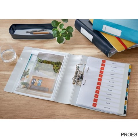 Segregator 180 Active Leitz Cosy, szer. 80 mm, żółty 10380019 Segregator 180 Active Leitz Cosy, szer. 80 mm, żółty 10380019