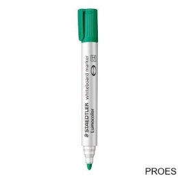 Marker Lumocolor do białych tablic whiteboard, okrągły, zielony, Staedtler S 351-5