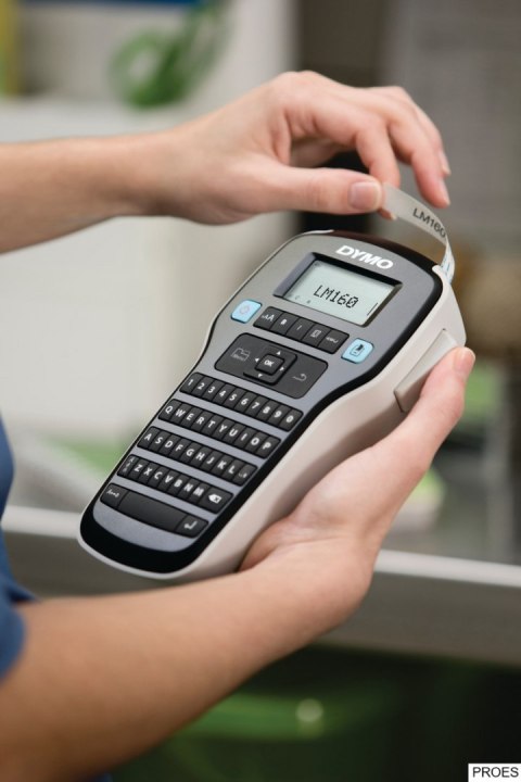 Drukarka przenośna etykiet DYMO LabelManager 160,klawiatura QWERTY S0946320/2174612 Drukarka przenośna etykiet DYMO LabelManager 160,klawiatura QWERTY S0946320/2174612