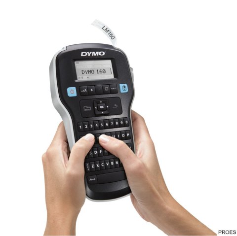 Drukarka przenośna etykiet DYMO LabelManager 160,klawiatura QWERTY S0946320/2174612 Drukarka przenośna etykiet DYMO LabelManager 160,klawiatura QWERTY S0946320/2174612
