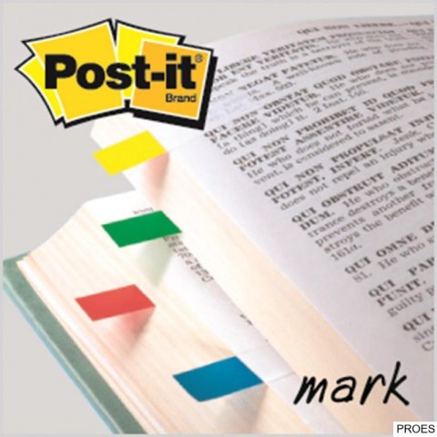 Zakładki indeksujące POST-IT 12x43mm 683-4 4x35szt 3M 70071353570 Zakładki indeksujące POST-IT 12x43mm 683-4 4x35szt 3M 70071353570