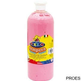 Farba tempera 1000 ml, różowa CARIOCA 170-2303/170-2661