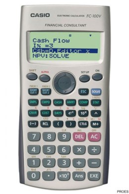 Kalkulator CASIO FC-100V-S (X)