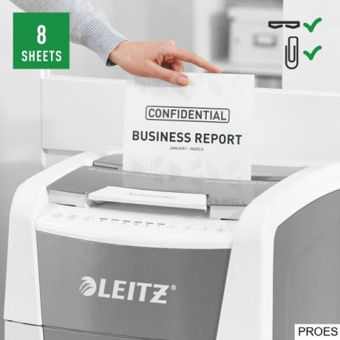 Niszczarka Leitz IQ AutoFeed 300, P5 80160000 Niszczarka Leitz IQ AutoFeed 300, P5 80160000
