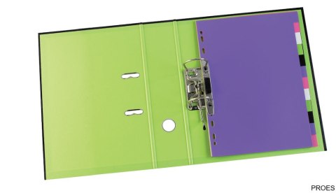 Segregator A4 80mm biały/różowy/fioletowy/oliwkowy OXFORD MY COLOUR 100023639