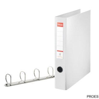 Segregator Esselte A4 Combi z 4 kółkami, 62 mm, biały, , 82400