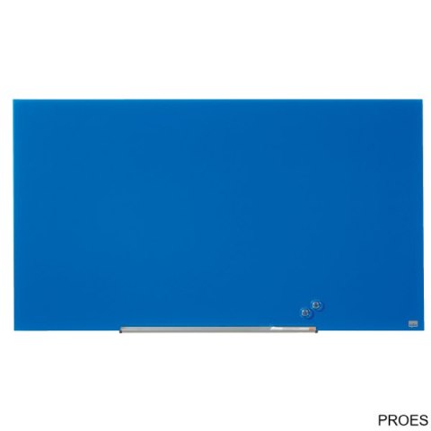 Szklana tablica Nobo Impression Pro 1260x710mm, niebieska