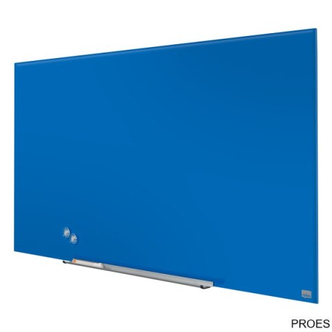 Szklana tablica Nobo Impression Pro 1260x710mm, niebieska