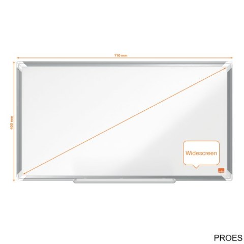 Tablica stalowa panoramiczna Nobo Premium Plus Widescreen 32 710x400mm 1915370
