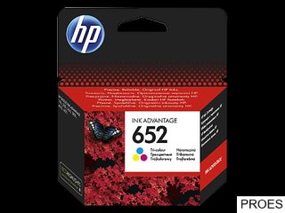 Tusz HP 652 (F6V24AE) kolor 200str 1115/2135/2136/3635/3835/4675