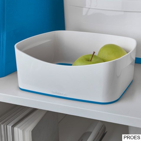 Pojemnik MyBOX bez pokrywki biało-niebieski LEITZ 52571036