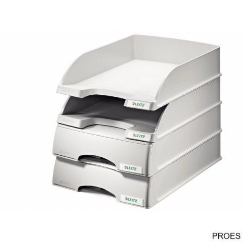 Półka na dokumenty LEITZ Plus szary 52272085 Półka na dokumenty LEITZ Plus szary 52272085