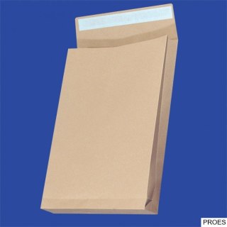 Koperty B4 HK brązowe 130g RBD (250szt.) NC z rozszerzanymi bokami 41733098