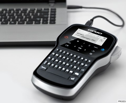 Drukarka przenośna etykiet DYMO LabelManager 280 zestaw walizkowy, klawiatura QWERTY 2091152 Drukarka przenośna etykiet DYMO LabelManager 280 zestaw walizkowy, klawiatura QWERTY 2091152