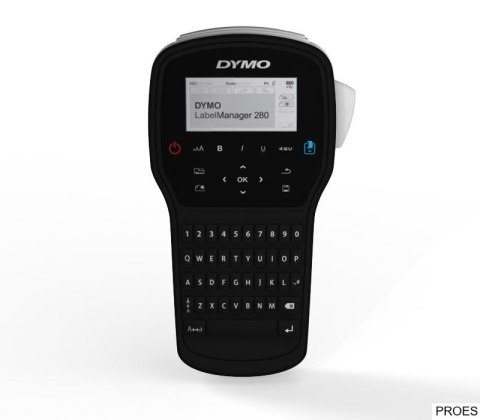Drukarka przenośna etykiet DYMO LabelManager 280 zestaw walizkowy, klawiatura QWERTY 2091152 Drukarka przenośna etykiet DYMO LabelManager 280 zestaw walizkowy, klawiatura QWERTY 2091152