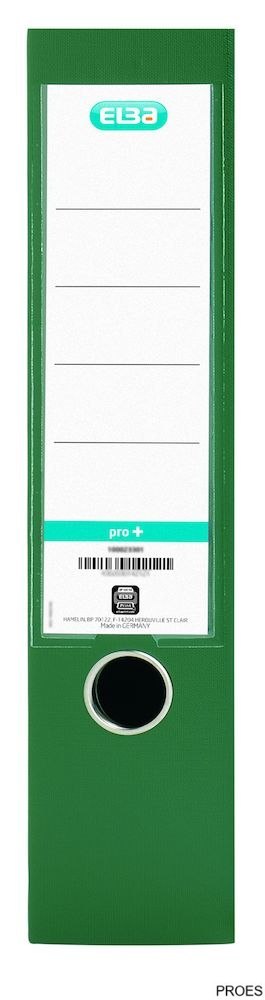 Segregator A4 80mm ELBA PRO+ zielony 100202174 Segregator A4 80mm ELBA PRO+ zielony 100202174