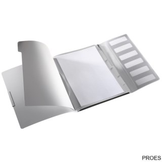 Teczka segregująca 6 przekładek Leitz Style, czarny 39950094 (X)