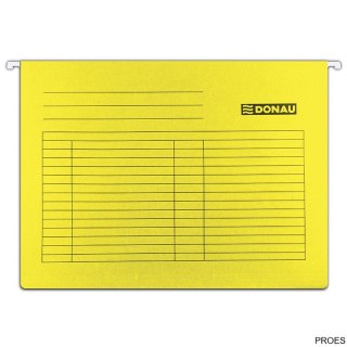 Teczka zawieszkowa żółta A4 230g 7410905-11 DONAU