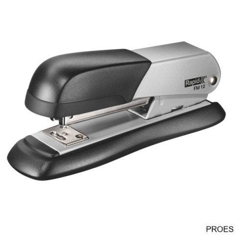 Zszywacz RAPID FM12 24-26/6 25kartek srebrny 5000274 metalowy Zszywacz RAPID FM12 24-26/6 25kartek srebrny 5000274 metalowy