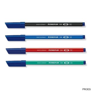 Flamaster 326-2 M czerwony STEADLER