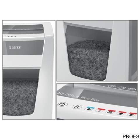 Niszczarka LEITZ IQ OFFICE Pro P6+ 80100000 Niszczarka LEITZ IQ OFFICE Pro P6+ 80100000