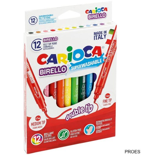 Pisaki CARIOCA Birello, 12 kolorów 160-1463