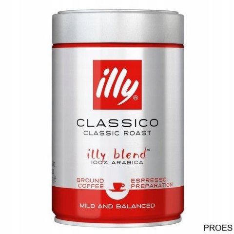 Kawa ILLY CLASSICO 250g mielona puszka