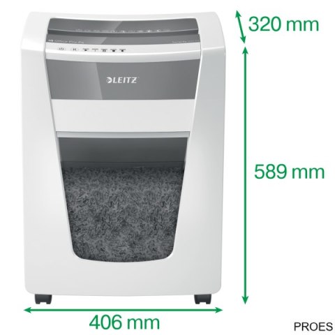Niszczarka LEITZ IQ OFFICE Pro P4 80060000 (X) Niszczarka LEITZ IQ OFFICE Pro P4 80060000 (X)