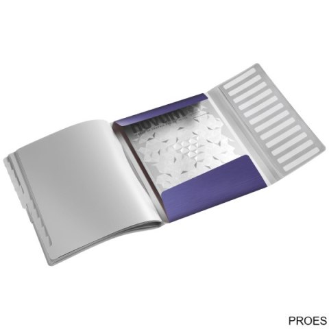 Teczka segregująca 12 przekładek Leitz Style, niebieski 39960069 Teczka segregująca 12 przekładek Leitz Style, niebieski 39960069