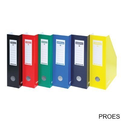 Pudełko na czsop.7648101-04PL 100 karton czerwone DONAU (X) Pudełko na czsop.7648101-04PL 100 karton czerwone DONAU (X)
