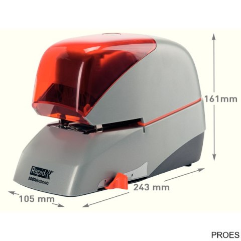 Zszywacz elektryczny Supreme 5080e srebrny 80 kartek RAPID 20993411 (X) Zszywacz elektryczny Supreme 5080e srebrny 80 kartek RAPID 20993411 (X)
