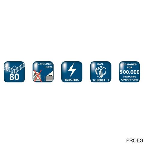 Zszywacz elektryczny Supreme 5080e srebrny 80 kartek RAPID 20993411 (X) Zszywacz elektryczny Supreme 5080e srebrny 80 kartek RAPID 20993411 (X)