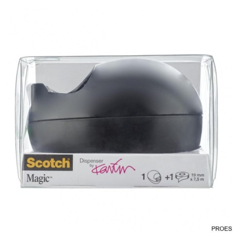 Dyspenser do taśm SCOTCH Magic (C36-B-EU) projektu Karim Rashid, czarny, taśma GRATIS (X) Dyspenser do taśm SCOTCH Magic (C36-B-EU) projektu Karim Rashid, czarny, taśma GRATIS (X)