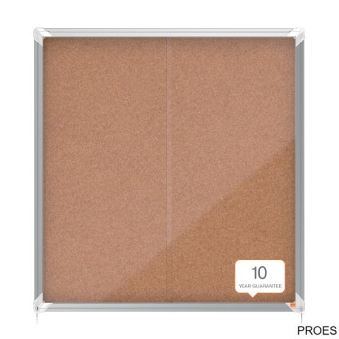 Gablota korkowa Nobo Premium Plus 12xA4 (drzwiczki przesówne) 1902574 Gablota korkowa Nobo Premium Plus 12xA4 (drzwiczki przesówne) 1902574