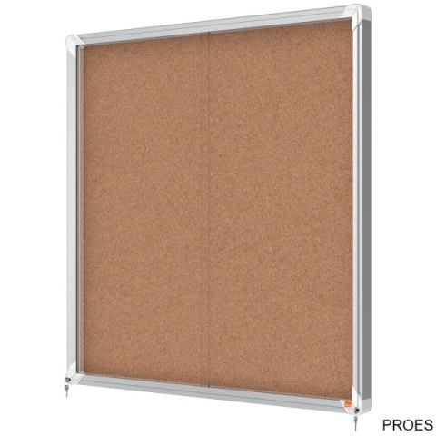 Gablota korkowa Nobo Premium Plus 12xA4 (drzwiczki przesówne) 1902574 Gablota korkowa Nobo Premium Plus 12xA4 (drzwiczki przesówne) 1902574