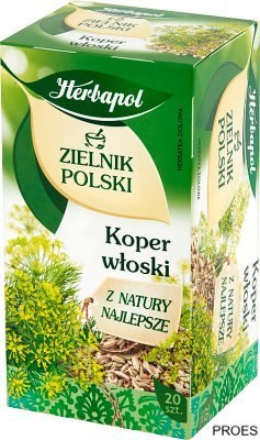 Herbata HERBAPOL ZIELNIK POLSKI koper włoski (20 torebek)