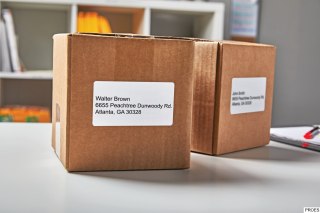 Identyfikator transportowy imienny - 101 x 54 mm, biały - VALUE PACK 12 szt. S0722420