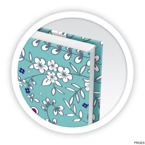 Kołonotatnik B5 60 kartek, linia / tagi, FLORAL, OXFORD, 400094959 Kołonotatnik B5 60 kartek, linia / tagi, FLORAL, OXFORD, 400094959